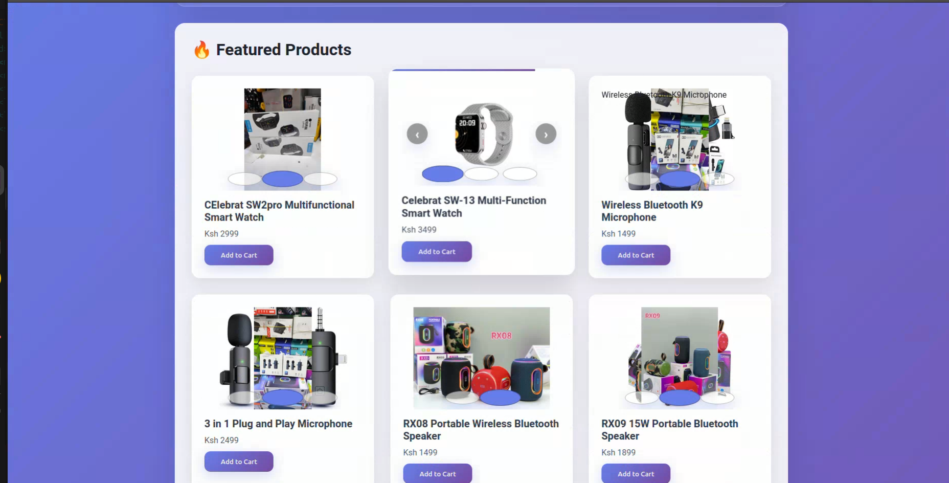 E-Commerce Product